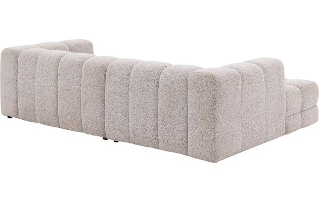 Goossens loungebank dean beige stof - 8243740-gespiegeld-07