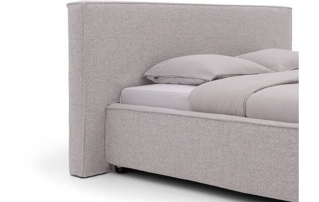 Goossens bedframe switch grijs stof - 8243745-goossens-switch-zonder-hoes-bedframe-55