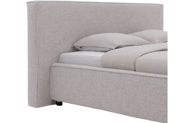 Goossens bedframe switch grijs stof - 8243745-goossens-switch-zonder-hoes-bedframe-55