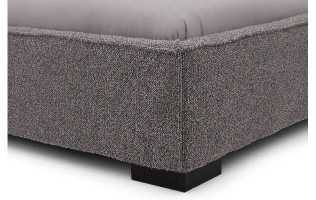 Goossens bedframe switch grijs stof - 8243745-goossens-switch-zonder-hoes-bedframe-60
