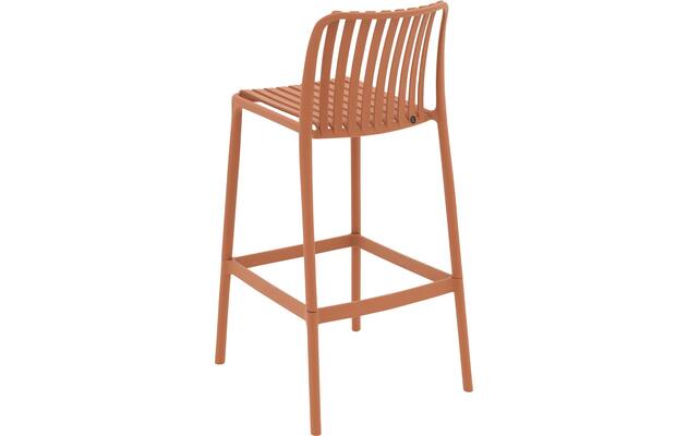 Goossens barstoel lygeke oranje kunststof - 8243773-goossens-lygeke-tuinstoelen-kunststof-02