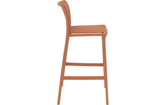 Goossens barstoel lygeke oranje kunststof - 8243773-goossens-lygeke-tuinstoelen-kunststof-03