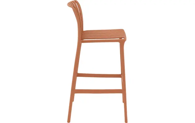 Goossens barstoel lygeke oranje kunststof - 8243773-goossens-lygeke-tuinstoelen-kunststof-03
