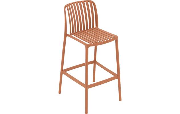 Goossens barstoel lygeke oranje kunststof - 8243773-goossens-lygeke-tuinstoelen-kunststof-05