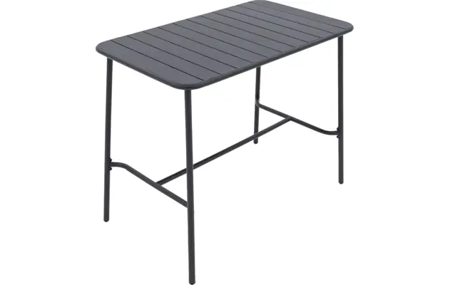 Goossens bartafel trist zwart aluminium - 8243789-goossens-trist-tuintafels-aluminium-03