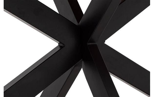 Goossens basic eettafel lecca bruin mango - 8243799-goossens-basic-lecce-eettafel-mango-bruin-05