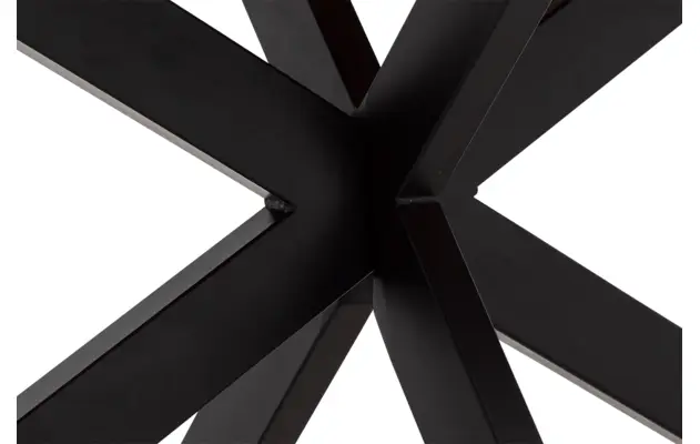 Goossens basic eettafel lecca bruin mango - 8243799-goossens-basic-lecce-eettafel-mango-bruin-05