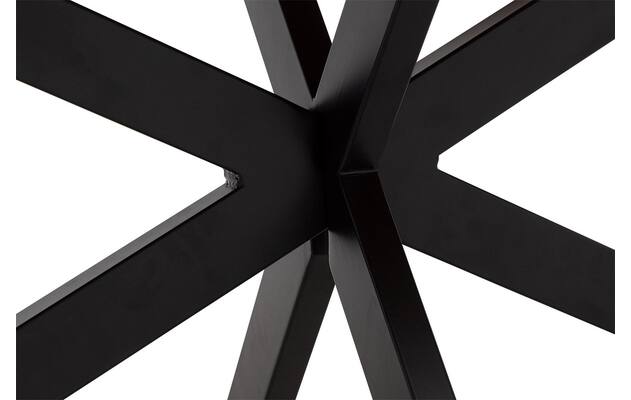 Goossens basic eettafel lecca bruin mango - 8243802-goossens-basic-lecce-eettafel-mango-bruin-05