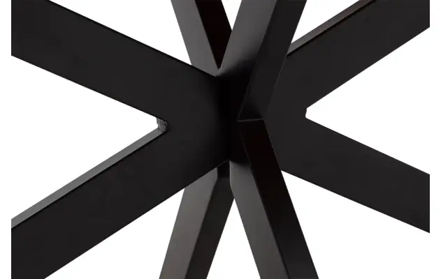 Goossens basic eettafel lecca bruin mango - 8243802-goossens-basic-lecce-eettafel-mango-bruin-05