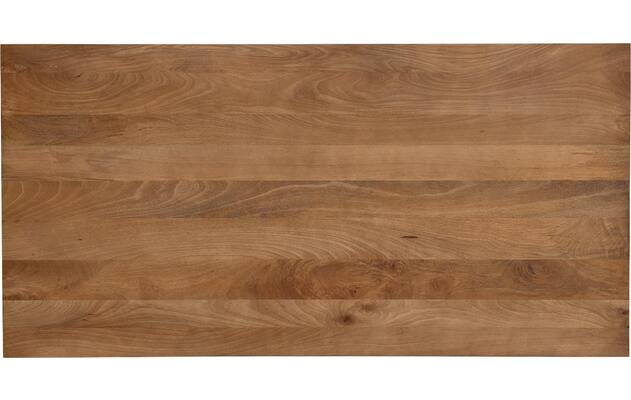 Goossens basic eettafel lecca bruin mango - 8243802-goossens-basic-lecce-eettafel-mango-bruin-07