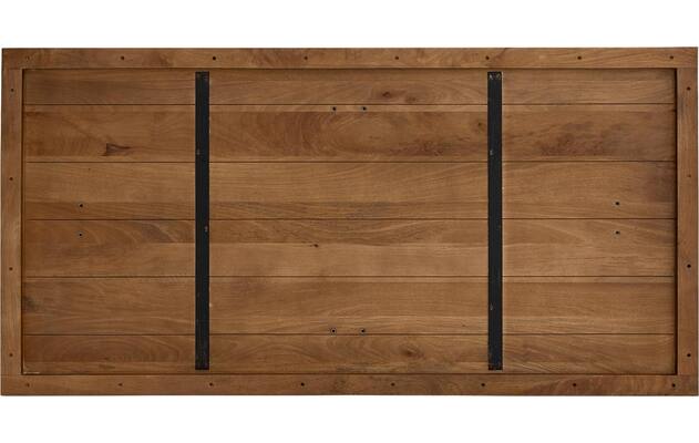 Goossens basic eettafel lecca bruin mango - 8243802-goossens-basic-lecce-eettafel-mango-bruin-10