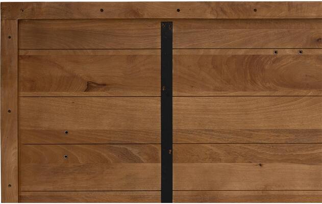 Goossens basic eettafel lecca bruin mango - 8243802-goossens-basic-lecce-eettafel-mango-bruin-11