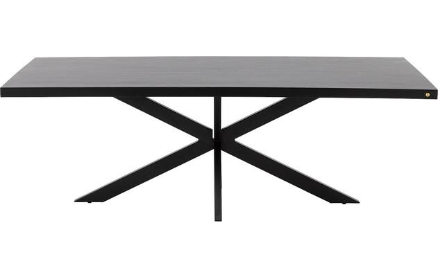 Goossens basic eettafel lecca zwart mango - 8243806-goossens-basic-lecce-eettafel-mango-zwart-03