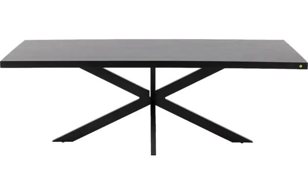 Goossens basic eettafel lecca zwart mango - 8243806-goossens-basic-lecce-eettafel-mango-zwart-03