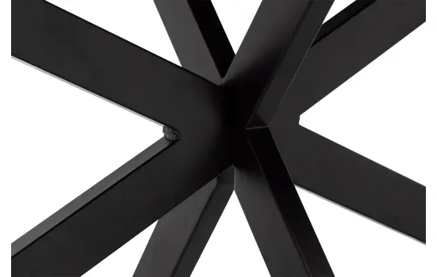 Goossens basic eettafel lecca zwart mango - 8243806-goossens-basic-lecce-eettafel-mango-zwart-05
