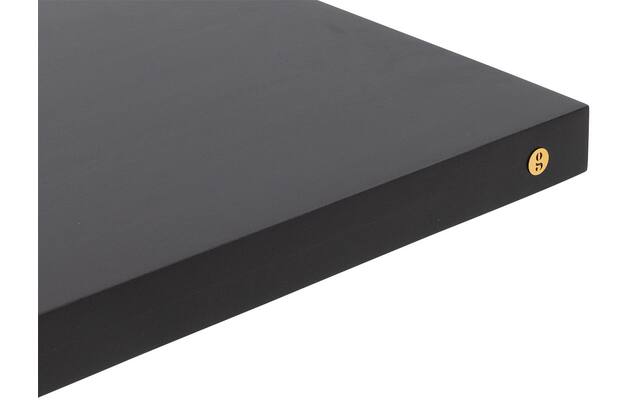 Goossens basic eettafel lecca zwart mango - 8243806-goossens-basic-lecce-eettafel-mango-zwart-06