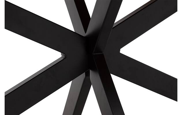 Goossens basic eettafel lecca bruin mango - 8243807-goossens-basic-lecce-eettafel-mango-bruin-05