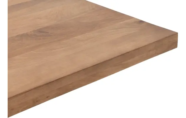Goossens basic eettafel lecca bruin mango - 8243807-goossens-basic-lecce-eettafel-mango-bruin-06