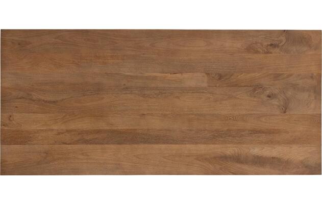 Goossens basic eettafel lecca bruin mango - 8243807-goossens-basic-lecce-eettafel-mango-bruin-07