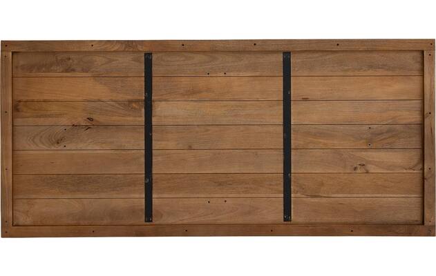 Goossens basic eettafel lecca bruin mango - 8243807-goossens-basic-lecce-eettafel-mango-bruin-09