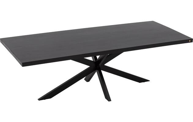 Goossens basic eettafel lecca zwart mango - 8243809-goossens-basic-lecce-eettafel-mango-zwart-03