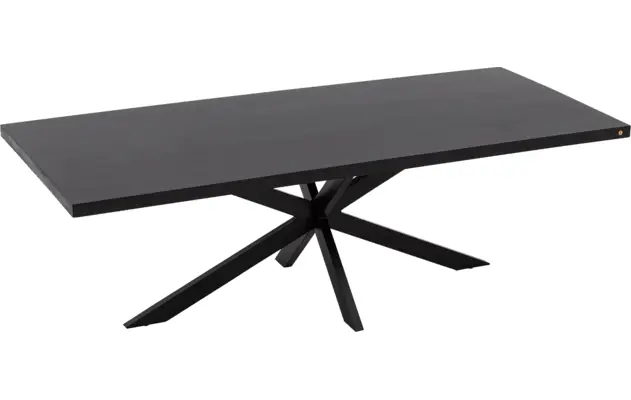Goossens basic eettafel lecca zwart mango - 8243809-goossens-basic-lecce-eettafel-mango-zwart-03