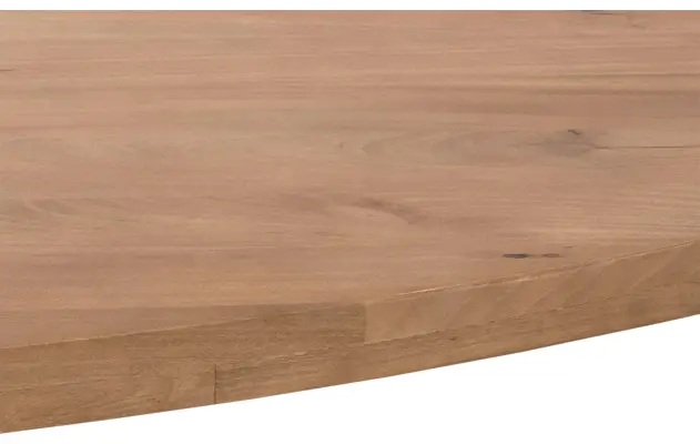Goossens basic eettafel lecca bruin mango - 8243816-goossens-basic-lecce-eettafel-mango-bruin-04