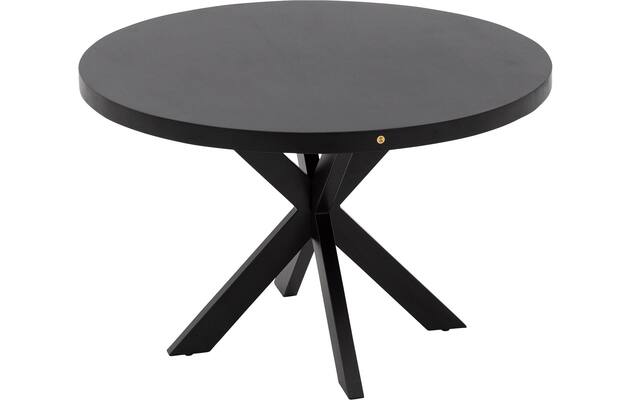 Goossens basic eettafel lecca zwart mango - 8243818-goossens-basic-lecce-eettafel-mango-zwart-02
