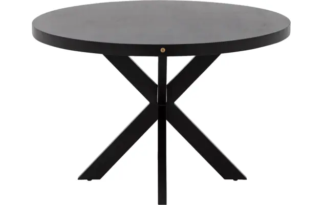 Goossens basic eettafel lecca zwart mango - 8243818-goossens-basic-lecce-eettafel-mango-zwart-03