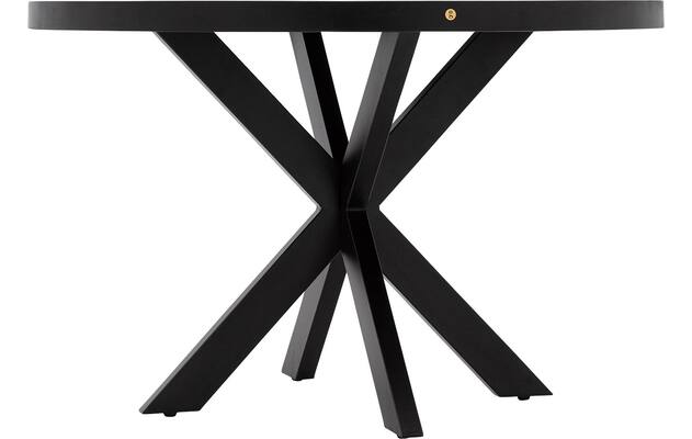 Goossens basic eettafel lecca zwart mango - 8243818-goossens-basic-lecce-eettafel-mango-zwart-04
