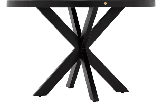 Goossens basic eettafel lecca zwart mango - 8243818-goossens-basic-lecce-eettafel-mango-zwart-04
