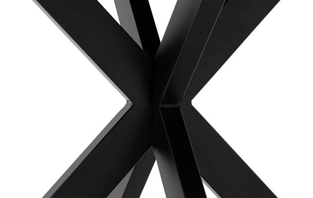 Goossens basic eettafel lecca zwart mango - 8243818-goossens-basic-lecce-eettafel-mango-zwart-06