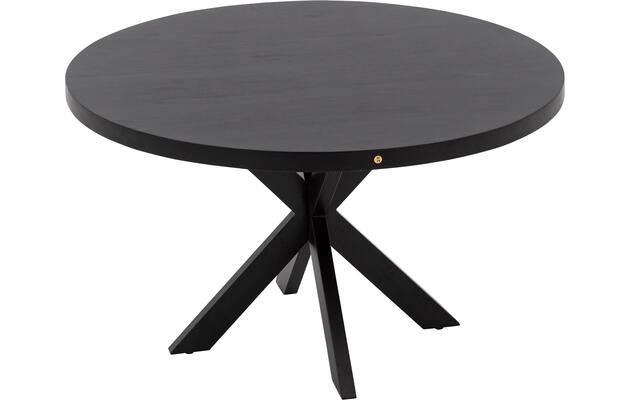 Goossens basic eettafel lecca zwart mango - 8243821-goossens-basic-lecce-eettafel-mango-zwart-02