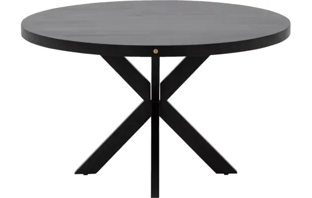 Goossens basic eettafel lecca zwart mango - 8243821-goossens-basic-lecce-eettafel-mango-zwart-03