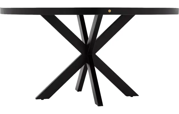 Goossens basic eettafel lecca zwart mango - 8243827-goossens-basic-lecce-eettafel-mango-zwart-03