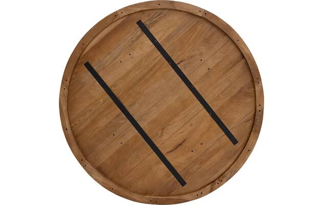 Goossens basic eettafel lecca bruin mango - 8243828-goossens-basic-lecce-eettafel-mango-bruin-09