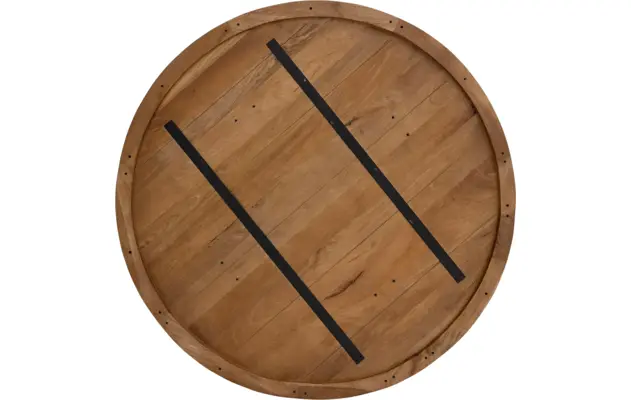 Goossens basic eettafel lecca bruin mango - 8243828-goossens-basic-lecce-eettafel-mango-bruin-09