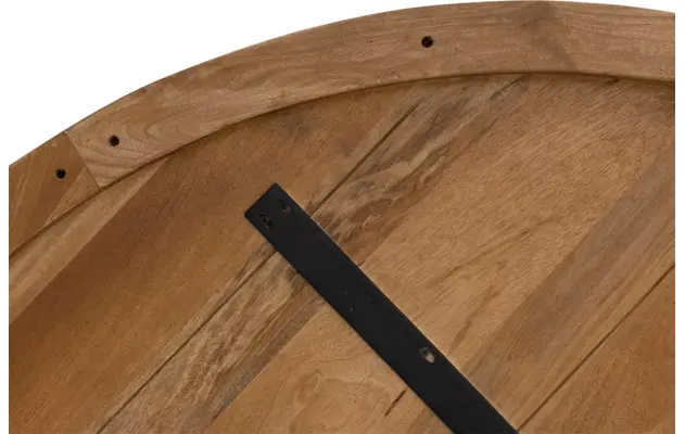 Goossens basic eettafel lecca bruin mango - 8243828-goossens-basic-lecce-eettafel-mango-bruin-10