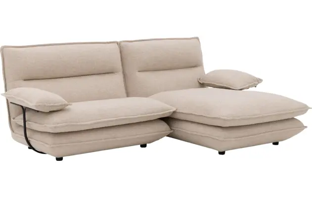 Goossens loungebank alegro beige stof - 8243830-goossens-alegro-bank-stof-wit-02