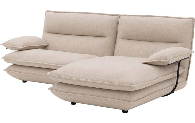 Goossens loungebank alegro beige stof - 8243830-goossens-alegro-bank-stof-wit-04