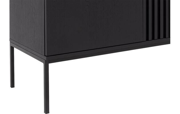 Goossens dressoir viola zwart eiken - 8243839-goossens-viola-dressoir-eiken-05