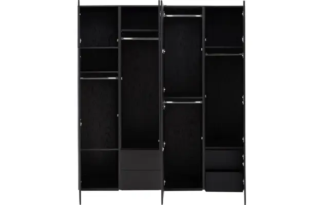 Goossens kast systeem malaga online zwart eiken - 8243851-goossens-malaga-kast-systeem-eiken-03