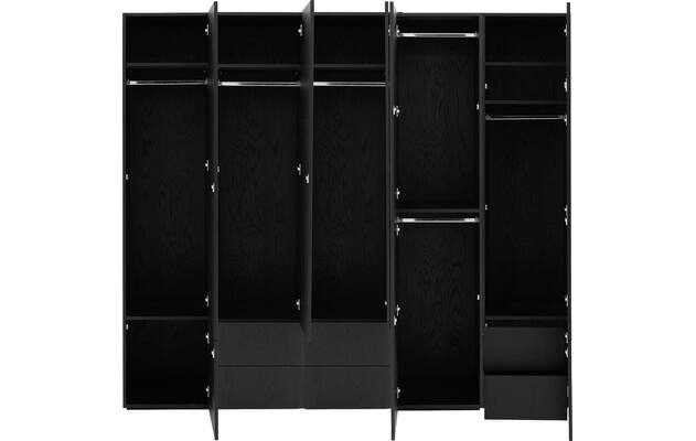 Goossens kast systeem malaga online zwart eiken - 8243861-goossens-malaga-kast-systeem-eiken-03