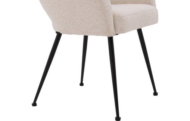 Goossens eetkamerstoel briggen beige stof - 8243865-goossens-briggen-eetkamerstoel-stof-wit-07