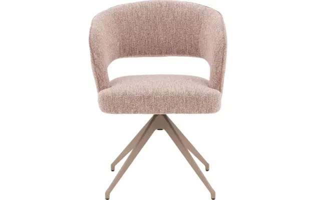 Goossens excellent eetkamerstoel ostuni roze stof - 8243866-goossens-excellent-ostuni-eetkamerstoel-stof-roze-04