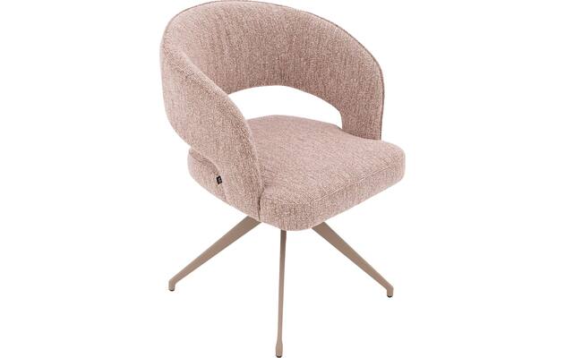 Goossens excellent eetkamerstoel ostuni roze stof - 8243866-goossens-excellent-ostuni-eetkamerstoel-stof-roze-05