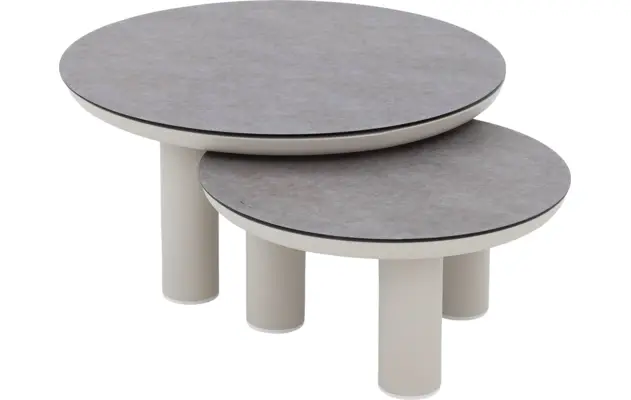 Goossens salontafel voor buiten roef grijs glas - 8243884-goossens-roef-tuintafels-glas-03