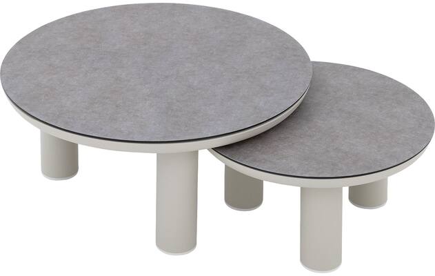 Goossens salontafel voor buiten roef grijs glas - 8243884-goossens-roef-tuintafels-glas-04