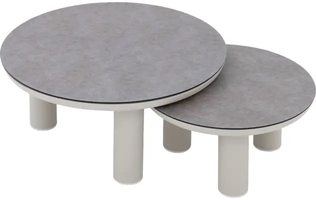 Goossens salontafel voor buiten roef grijs glas - 8243884-goossens-roef-tuintafels-glas-04