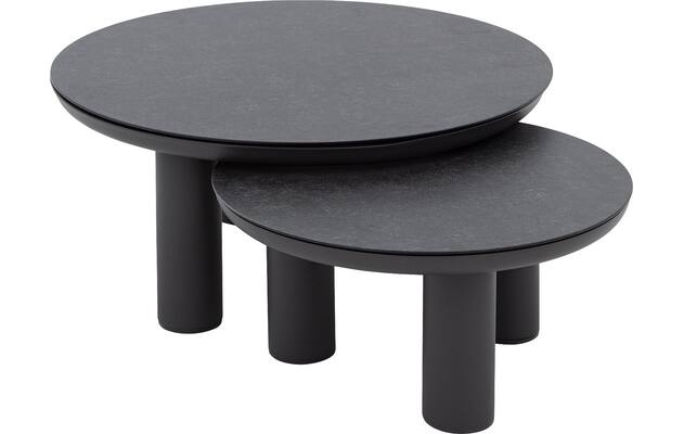 Goossens salontafel voor buiten roef grijs glas - 8243885-goossens-roef-tuintafels-glas-02